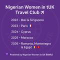 Nigerian Women in the UK Travel Club!