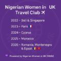 Nigerian Women in the UK Travel Club!